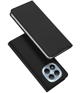 Juodas atverčiamas dėklas Xiaomi Redmi Note 15 Pro 4G telefonui "Dux Ducis Skin Pro"