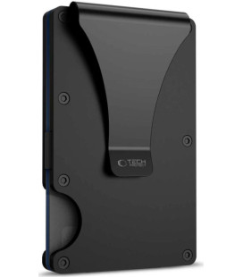 Juodas kortelių dėklas "Tech-Protect Thorn Rfid Card Wallet"