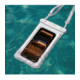 Baltas universalus vandeniui atsparus 6.9" dėklas "Tech-Protect UWC7 Floating Waterproof"