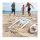 Baltas universalus vandeniui atsparus 6.9" dėklas "Tech-Protect UWC7 Floating Waterproof"