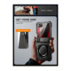 Juodas dėklas Samsung Galaxy Z Flip 8 telefonui "Supcase UB Grip Mag Magsafe"
