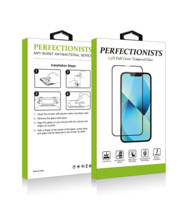 LCD apsauginis stikliukas 2.5D Perfectionists Xiaomi Redmi 17C 4G/Redmi A7 4G/Redmi 14C/Redmi A4/Poco C75 juodas