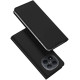 Juodas atverčiamas dėklas Xiaomi Redmi Note 15 Pro Plus 5G telefonui "Dux Ducis Skin Pro"