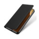 Juodas atverčiamas dėklas Xiaomi Redmi Note 15 Pro Plus 5G telefonui "Dux Ducis Skin Pro"