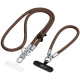 Rudas dirželis telefonui "Tech-Protect C10S Rope Crossbody & Wrist"