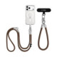 Rudas dirželis telefonui "Tech-Protect C10S Rope Crossbody & Wrist"