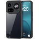 Juodas / skaidrus dėklas Nothing Phone 4a Pro telefonui "Dux Ducis Aimo"