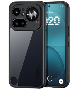 Juodas / skaidrus dėklas Nothing Phone 4a Pro telefonui "Dux Ducis Aimo"