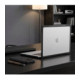 Juodas / matinis skaidrus dėklas Apple MacBook Air 13 M2-M5 2023-2026 kompiuteriui "Tech-Protect Velar"