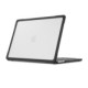 Juodas / matinis skaidrus dėklas Apple MacBook Air 15 M2-M5 2023-2026 kompiuteriui "Tech-Protect Velar"