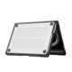 Juodas / matinis skaidrus dėklas Apple MacBook Pro 14 M1-M5 Pro / M5 Pro Max 2021-2026 "Tech-Protect Velar"