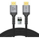 Juodas HDMI 2.1 - HDMI 2.1 4K 120Hz / 8K 60Hz 300cm laidas "Tech-Protect Ultraboost"