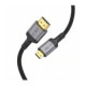 Juodas Mini HDMI - HDMI 2.1 8K 60Hz 200cm laidas "Tech-Protect Ultraboost"