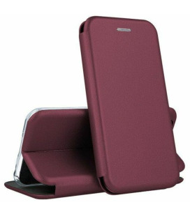 Raudonas atverčiamas dėklas Samsung Galaxy A17 / A18 4G / 5G telefonui "Book Elegance"
