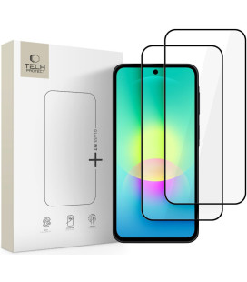 Apsauginis grūdintas stiklas Samsung Galaxy A27 5G telefonui "Tech-Protect Glass Fit+ 2-Pack"