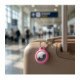 Rožinis dėklas Apple Airtag 1 / 2 "Tech-Protect Rough"