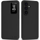 Matinis juodas atverčiamas dėklas Samsung Galaxy A27 5G telefonui "Tech-Protect Smart Wallet"