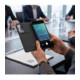 Matinis juodas atverčiamas dėklas Samsung Galaxy A27 5G telefonui "Tech-Protect Smart Wallet"