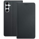 Juodas atverčiamias dėklas Samsung Galaxy A57 5G telefonui "3mk Wallet Case"