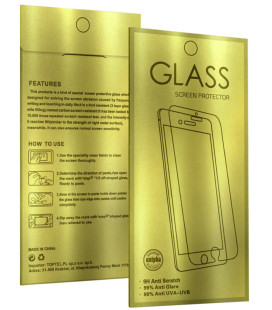 Apsauginis grūdintas stiklas Samsung Galaxy S26 telefonui "Tempered Glass GOLD"