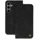 Juodas atverčiamas dėklas Samsung Galaxy A57 5G telefonui "Wonder Prime Case"