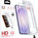 Apsauginis grūdintas stiklas Samsung Galaxy S26 telefonui "Tel Protect Dust-Free Easy Fit Full Glue 6D"