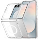 Skaidrus dėklas Samsung Galaxy Z Flip 8 telefonui "Tech-Protect Flexair Hybrid Magsafe"