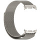 Auksinės spalvos (Starlight) apyrankė Samsung Galaxy Watch 8 / 9 / Classic (40 / 44 / 46 mm) "Tech-Protect Milaneseband"