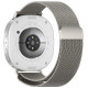 Auksinės spalvos (Starlight) apyrankė Samsung Galaxy Watch 8 / 9 / Classic (40 / 44 / 46 mm) "Tech-Protect Milaneseband"