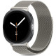 Auksinės spalvos (Starlight) apyrankė Samsung Galaxy Watch 8 / 9 / Classic (40 / 44 / 46 mm) "Tech-Protect Milaneseband"