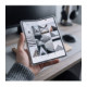 Skaidrus dėklas Samsung Galaxy Z Fold 8 Ultra telefonui "Tech-Protect Flexair Hybrid Magsafe"