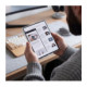 Skaidrus dėklas Samsung Galaxy Z Fold 8 Ultra telefonui "Tech-Protect Flexair Hybrid"
