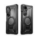 Juodas dėklas Samsung Galaxy Z Fold 8 Ultra telefonui "Supcase UB Grip Mag Magsafe 2-Set"