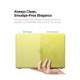 (Frost Citrus) dėklas Apple MacBook Neo 13 2026 kompiuteriui "Spigen Airskin"