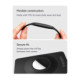 Juodas dėklas Apple Airtag 1 / 2 "Spigen Airfit 2-Pack"
