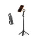 Juoda selfie - asmenukių lazka - trikojis "Tech-Protect L11S Magsafe Bluetooth Selfie Stick Tripod"