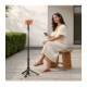 Juoda selfie - asmenukių lazka - trikojis "Tech-Protect L11S Magsafe Bluetooth Selfie Stick Tripod"