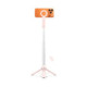 Rožinė selfie - asmenukių lazka - trikojis "Tech-Protect L11S Magsafe Bluetooth Selfie Stick Tripod"