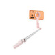 Rožinė selfie - asmenukių lazka - trikojis "Tech-Protect L11S Magsafe Bluetooth Selfie Stick Tripod"
