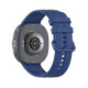 Mėlyna apyrankė Samsung Galaxy Watch 8 / 9 / Classic (40 / 44 / 46 mm) laikrodžiui "Tech-Protect Silicone Evo"
