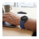 Mėlyna apyrankė Samsung Galaxy Watch 8 / 9 / Classic (40 / 44 / 46 mm) laikrodžiui "Tech-Protect Silicone Evo"