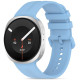 Šviesiai mėlyna apyrankė Samsung Galaxy Watch 8 / 9 / Classic (40 / 44 / 46 mm) laikrodžiui "Tech-Protect Silicone Evo"