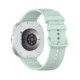 Mėtos spalvos apyrankė Samsung Galaxy Watch 8 / 9 / Classic (40 / 44 / 46 mm) laikrodžiui "Tech-Protect Silicone Evo"