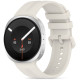 Smėlio spalvos apyrankė Samsung Galaxy Watch 8 / 9 / Classic (40 / 44 / 46 mm) laikrodžiui "Tech-Protect Silicone Evo"