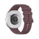 Raudona apyrankė Samsung Galaxy Watch 8 / 9 / Classic (40 / 44 / 46 mm) laikrodžiui "Tech-Protect Silicone Evo"