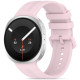 Rožinė apyrankė Samsung Galaxy Watch 8 / 9 / Classic (40 / 44 / 46 mm) laikrodžiui "Tech-Protect Silicone Evo"