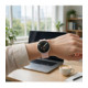 Rožinė apyrankė Samsung Galaxy Watch 8 / 9 / Classic (40 / 44 / 46 mm) laikrodžiui "Tech-Protect Silicone Evo"