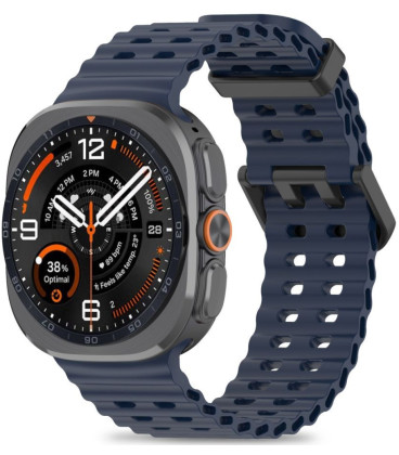 Mėlyna apyrankė Samsung Galaxy Watch Ultra 1 / 2 2024-2026 (47 mm) laikrodžiui "Tech-Protect Iconband Pro"