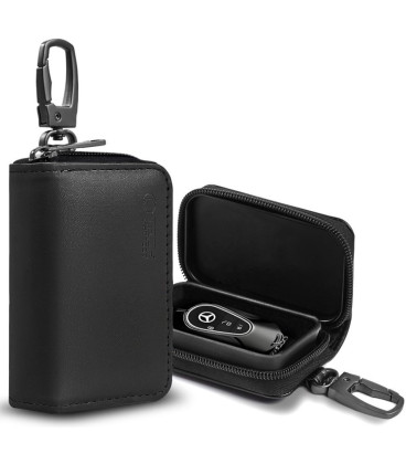 Juodas automobilio raktų dėklas - RFID signalo blokavimas "Tech-Protect KLR300 Pouch"