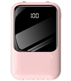 Rožinė Išorinė baterija Power Bank (10W / 2A) 10000mAh "Reach RR-H726"